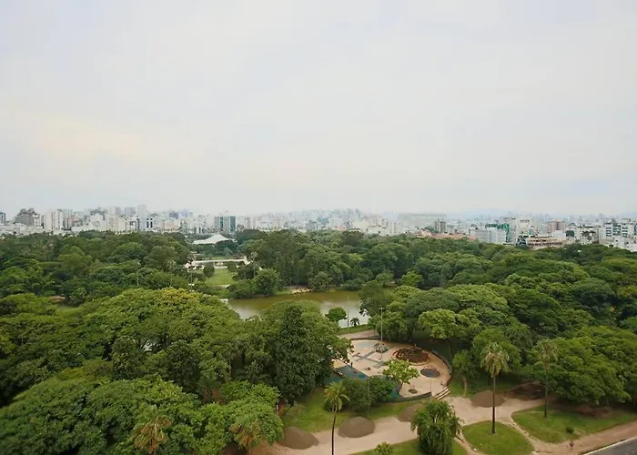 Estúdio Frente Parque Da Redenção Com Vista E Piscina *